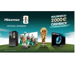 TV Hisense zahlt bis zu 2.000 Euro Cashback - Bei Kauf von TV und Laser - News, Bild 1