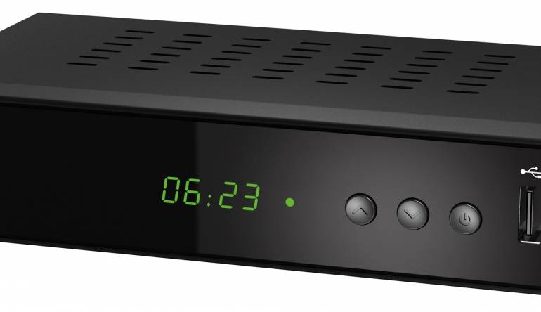 TV Für Kabel und DVB-T2: Preiswerter Einsteiger-Receiver von Pearl - News, Bild 1