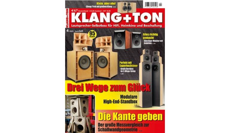 HiFi In der neuen „Klang+Ton“: Modulare High-End-Standbox - Günstiger Monitor - Cheap Trick - News, Bild 1
