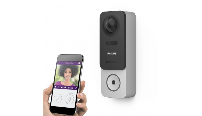 Smart Home Philips WelcomeEye Link - drahtloseTürklingel mit Videofunktion - News, Bild 1