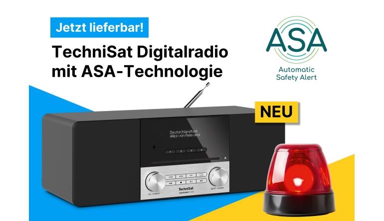 HiFi Technisat: Erstes DAB+ Digitalradio mit ASA-Warnsystem verfügbar - News, Bild 1