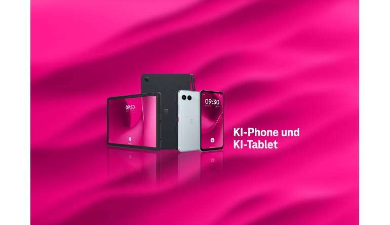 Produktvorstellung KI-Phone und KI-Tablet: Telekom mit zwei neuen Mobilgeräten - News, Bild 1