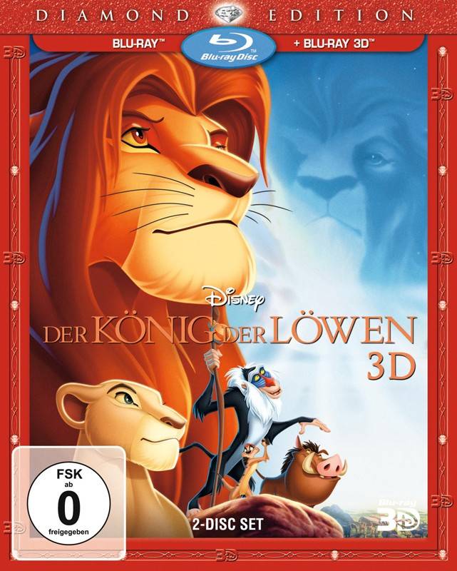 Blu-ray Film Der K&ouml;nig der L&ouml;wen (Walt Disney) im Test, Bild 1