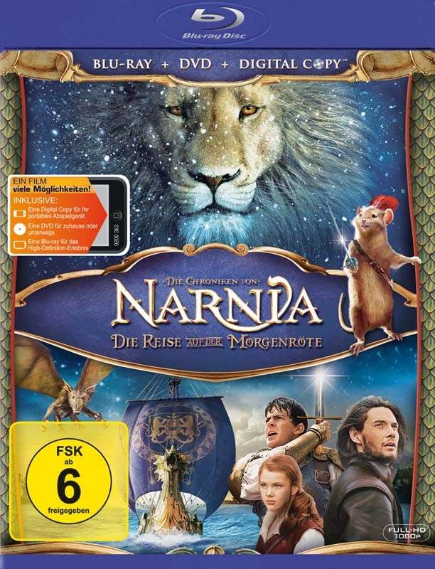 Blu-ray Film Die Chroniken von Narnia: Die Reise auf der Morgenr&ouml;te (Fox) im Test, Bild 1