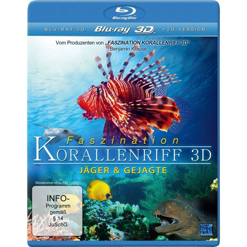 Blu-ray Film Faszination Korallenriff – J&auml;ger & Gejagte (KSM) im Test, Bild 1