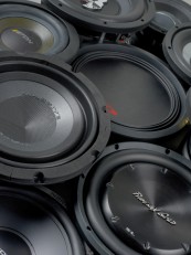 Car-Hifi Subwoofer Chassis: 9 Basschassis f&uuml;r kleine Geh&auml;use, Bild 1