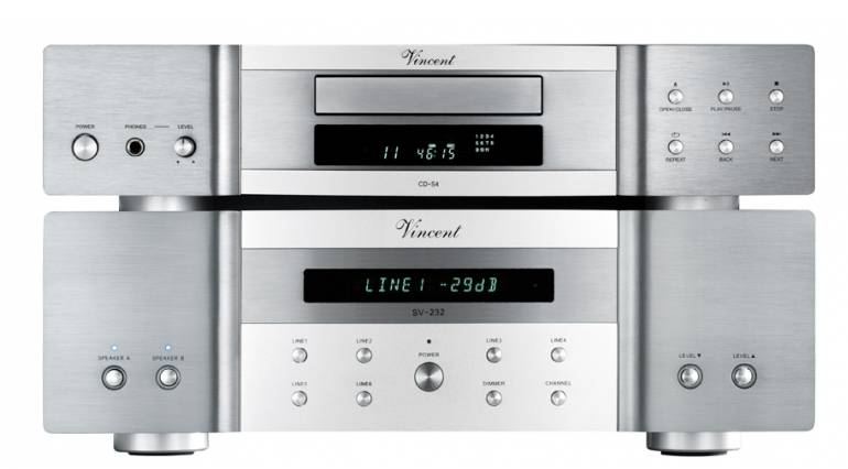 CD-Player Vincent CD-S4, Vincent SV-232 im Test , Bild 1