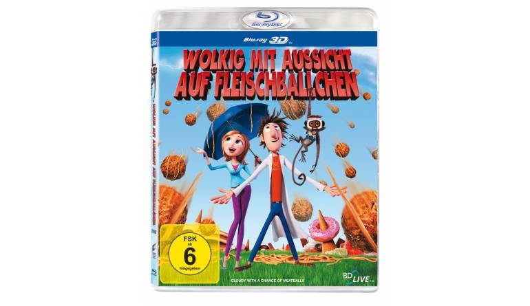 Blu-ray Film Wolkig mit Aussicht auf Fleischb&auml;llchen 3D-Blu-ray (Sony Pictures) im Test, Bild 1