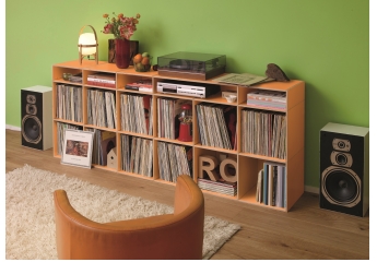 Hifi & TV Möbel rio-Regalsystem Platten- und Ger&auml;teaufbewahrung im Test, Bild 1